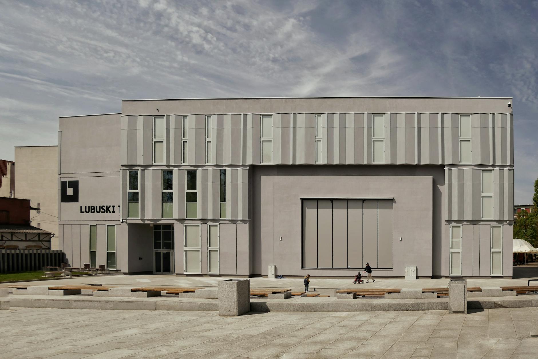 Logo Funduszy Europejskich z napisem Wodzisław Śląski, ilustrujące inwestycje UE w mieście